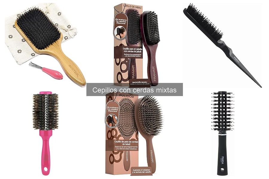 Cómo elegir el cepillo de cerdas mixtas para tu cabello