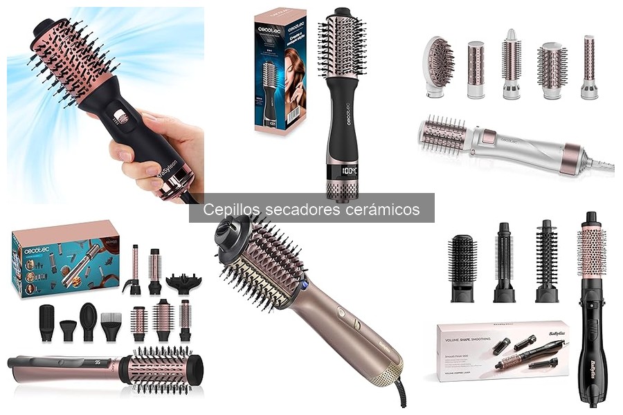 Cómo elegir el mejor cepillo secador cerámico para tu cabello