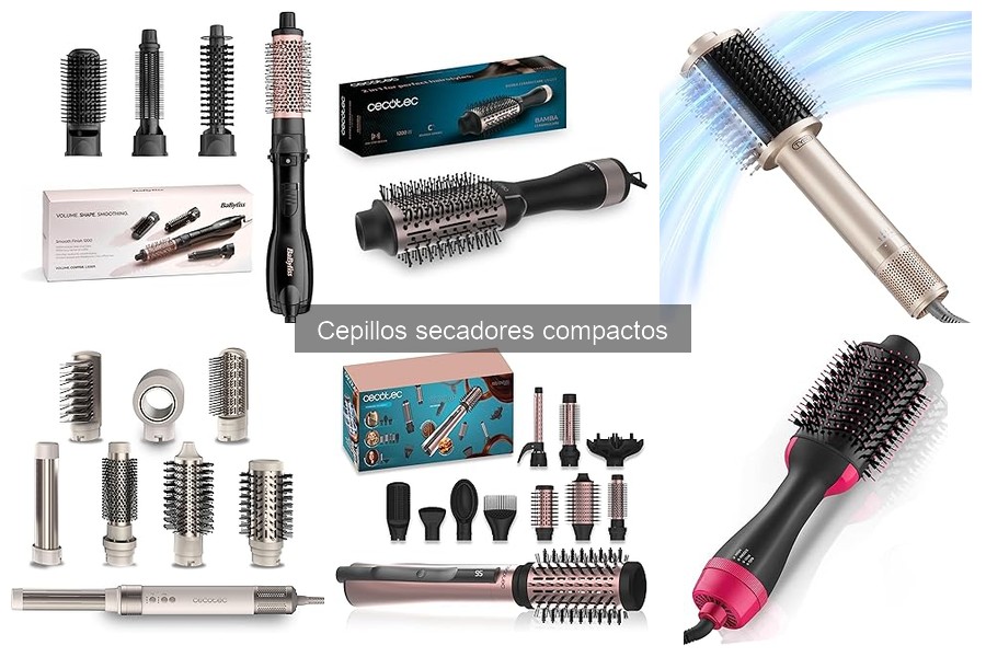 Cómo elegir el mejor cepillo secador compacto para ti
