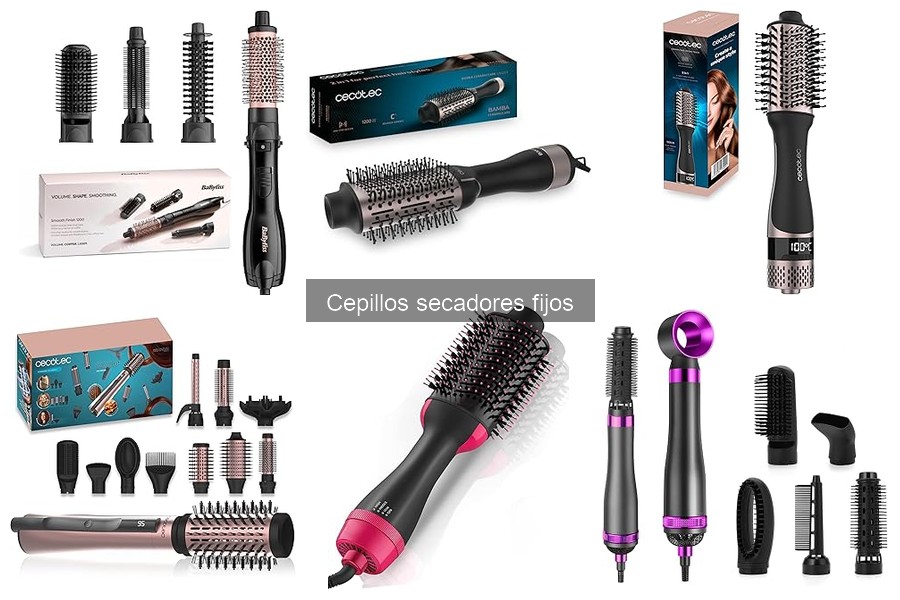 Cómo elegir el mejor cepillo secador fijo para tu cabello