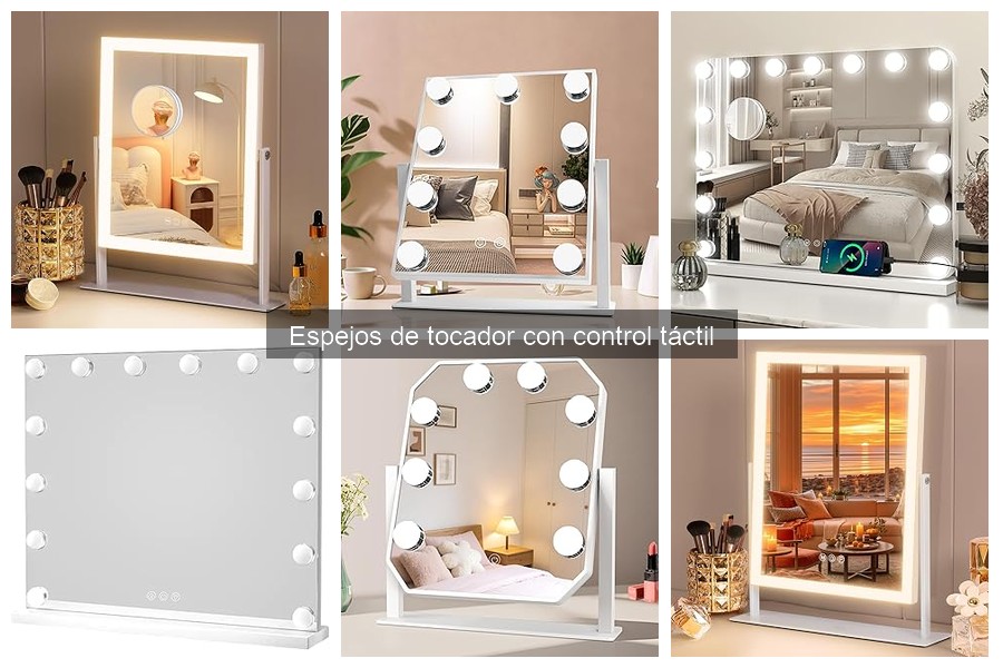 Cómo elegir el mejor espejo de tocador con control táctil