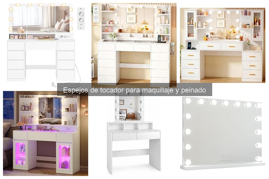 Cómo elegir el mejor espejo de tocador para maquillaje