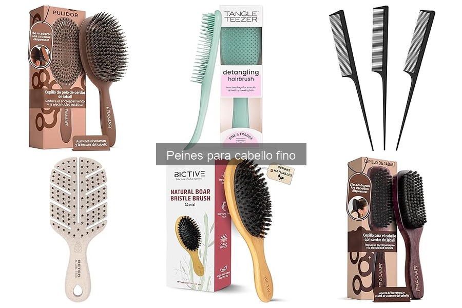 Cómo Elegir el Mejor Peine para Cabello Fino - Guía Práctica