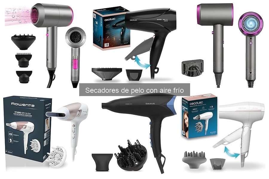 Cómo elegir el mejor secador de pelo con aire frío