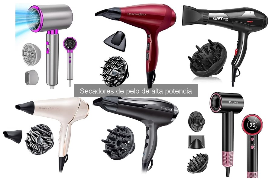 ¿Cómo elegir el mejor secador de pelo de alta potencia?