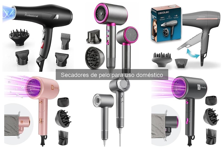 Cómo elegir el mejor secador de pelo para uso doméstico