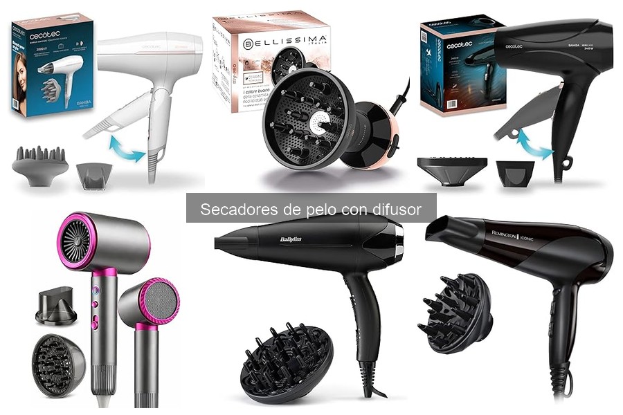 Cómo elegir el secador de pelo con difusor adecuado