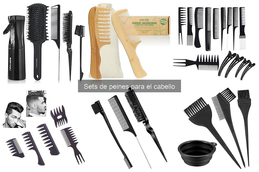 Cómo elegir el set de peines perfecto para tu cabello