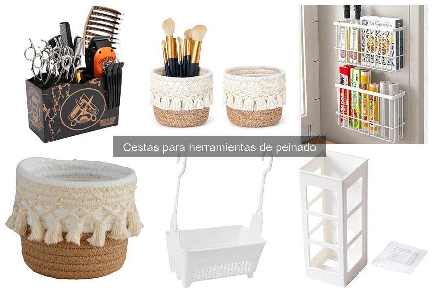 Cómo Elegir la Cesta Perfecta para Herramientas de Peinado