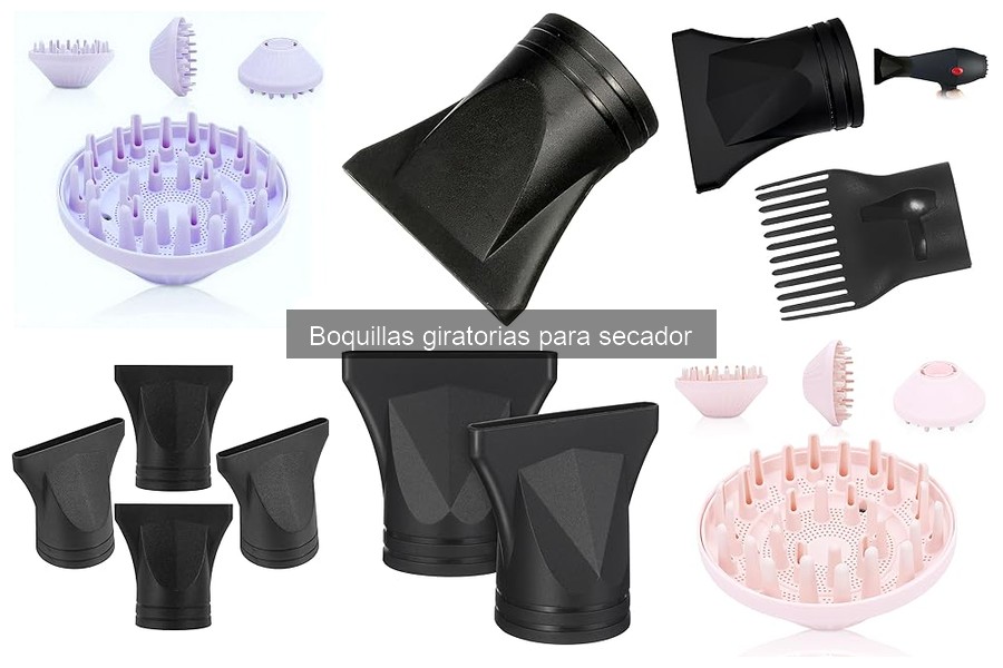 Cómo elegir la mejor boquilla giratoria para secador