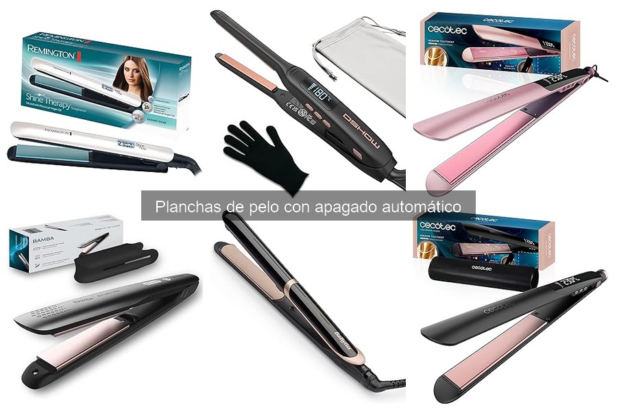 Cómo elegir la mejor plancha de pelo con apagado automático