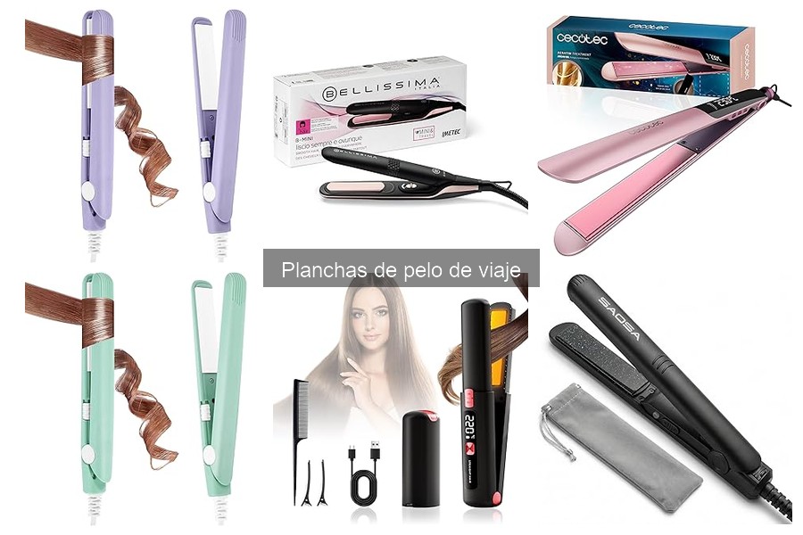 Cómo elegir la mejor plancha de pelo de viaje