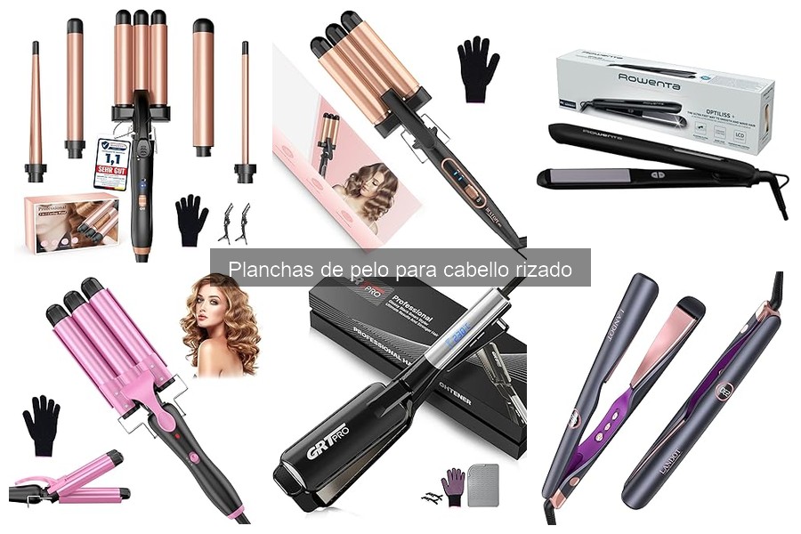 Cómo elegir la plancha ideal para cabello rizado