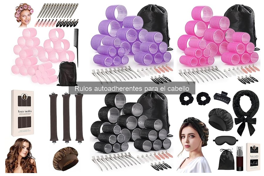 Cómo elegir los mejores rulos autoadherentes para tu cabello