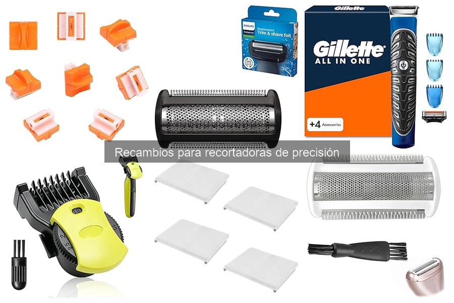 Cómo elegir recambios para recortadoras de precisión