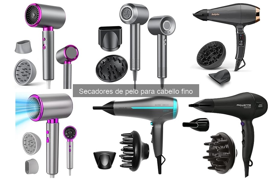 Cómo elegir secadores de pelo para cabello fino: guía de compra