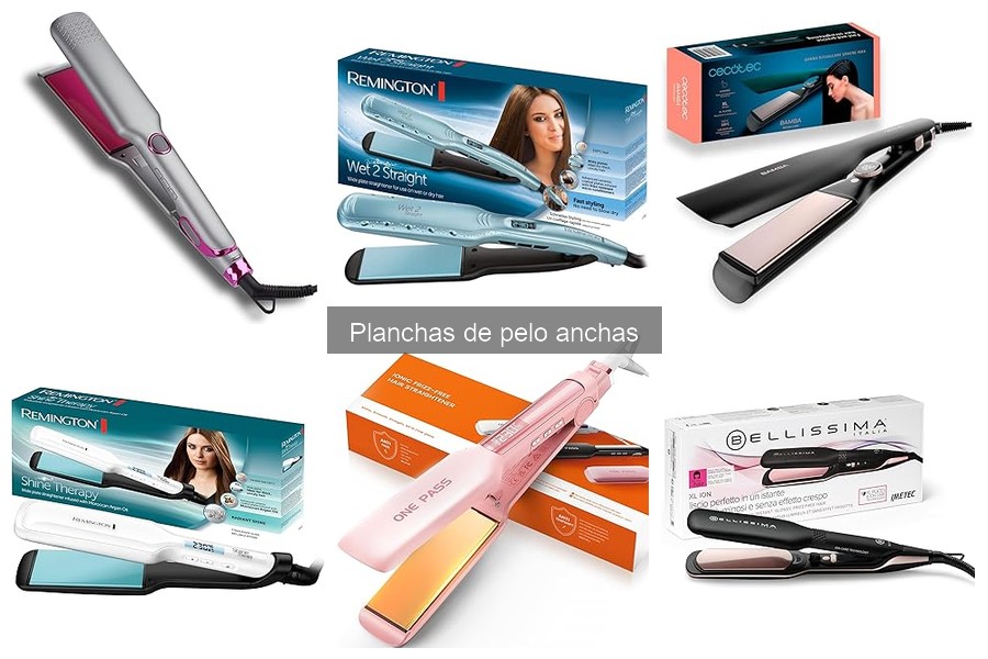 Cómo Evitar Daños en el Cabello Usando Planchas Anchas