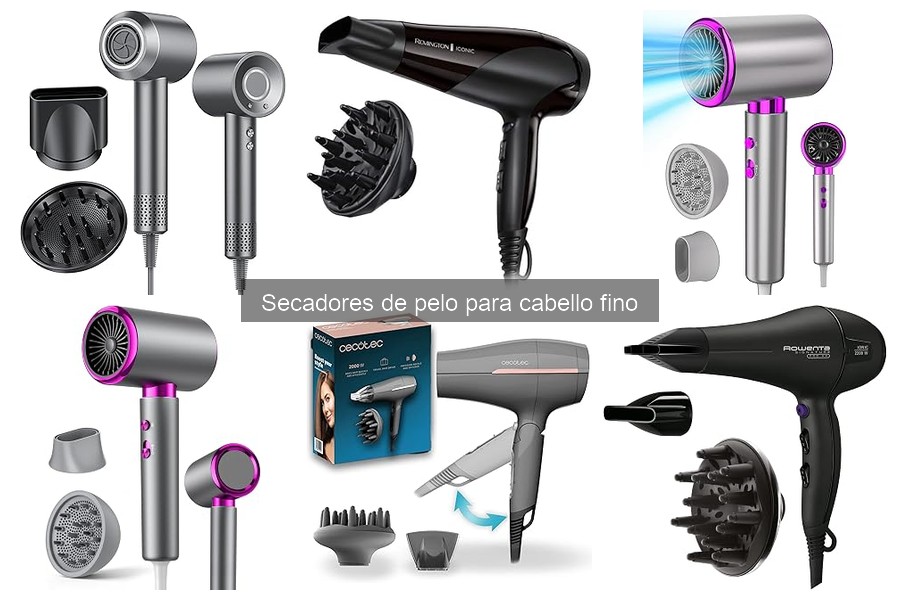 Cómo evitar el frizz al usar secadores en cabello fino