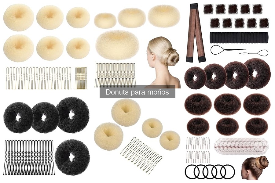 Cómo hacer donuts para moños DIY en casa fácilmente