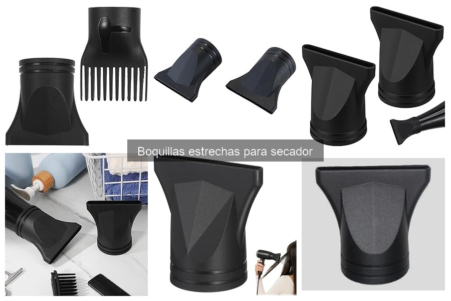 Cómo instalar boquillas estrechas en tu secador de pelo