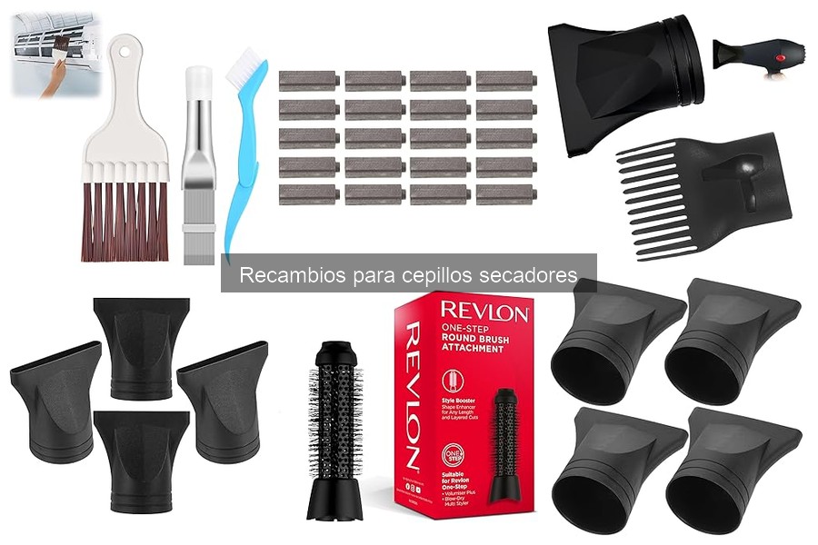 Cómo instalar recambios en cepillos secadores: guía práctica