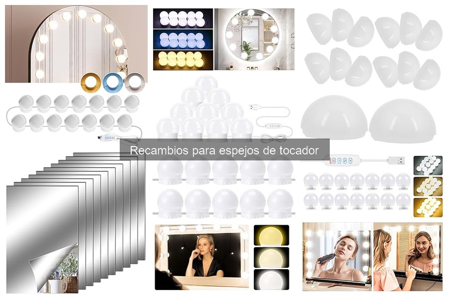 Cómo instalar recambios en tu espejo de tocador