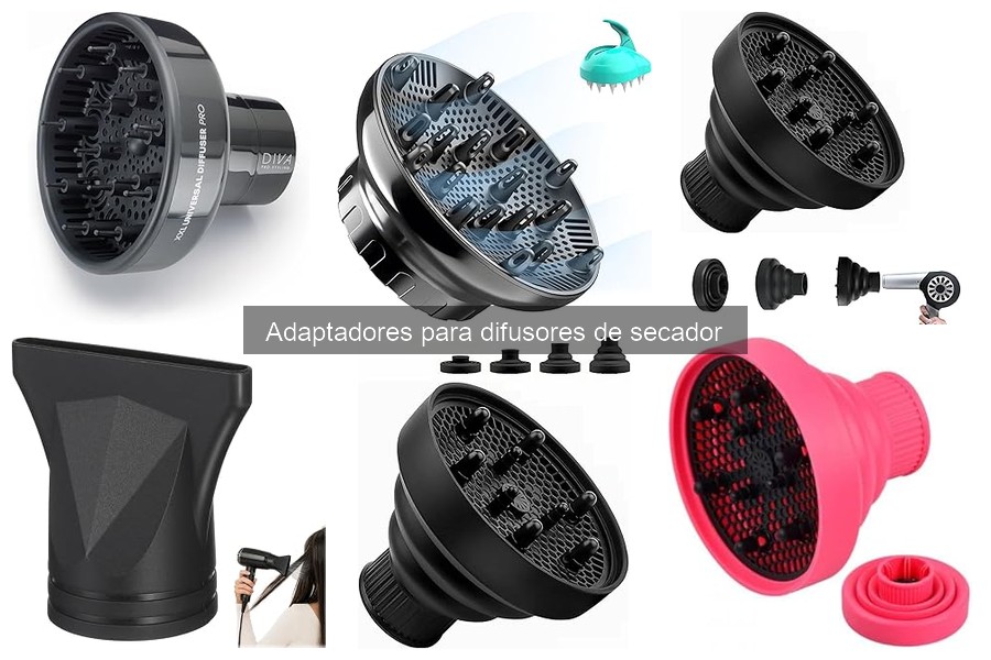 Cómo instalar un adaptador para difusores de secador