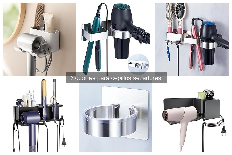Cómo Instalar un Soporte para Cepillos Secadores en Casa