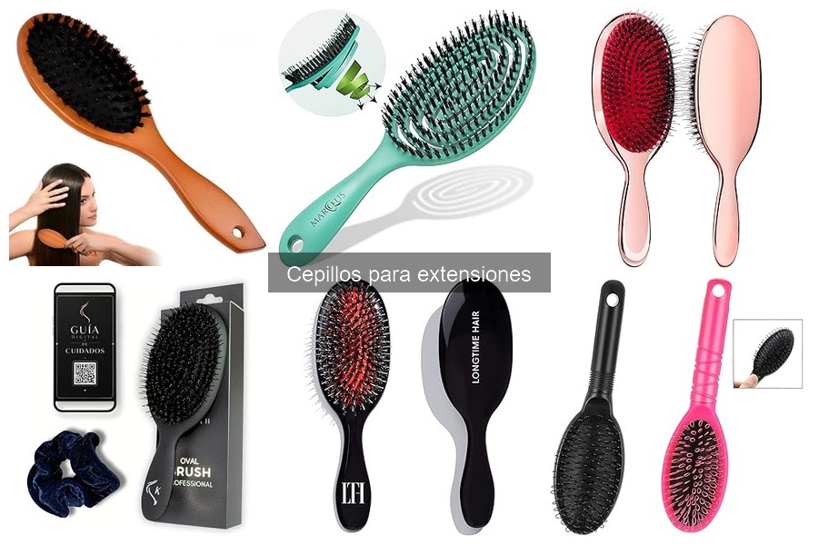 Cómo limpiar y mantener cepillos para extensiones de cabello