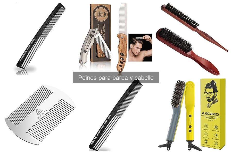 Cómo limpiar y mantener peines para barba y cabello