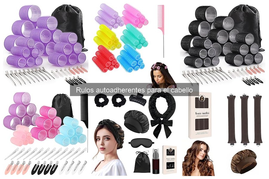 Cómo limpiar y mantener rulos autoadherentes para el cabello