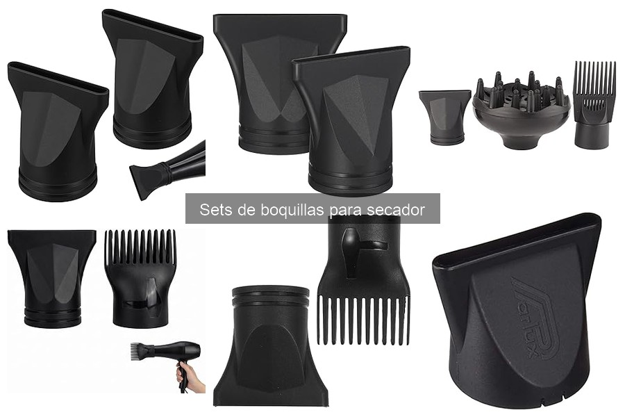 Cómo limpiar y mantener sets de boquillas para secador