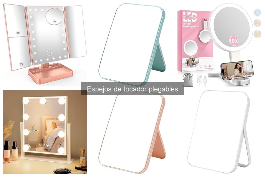 Cómo limpiar y mantener tu espejo de tocador plegable