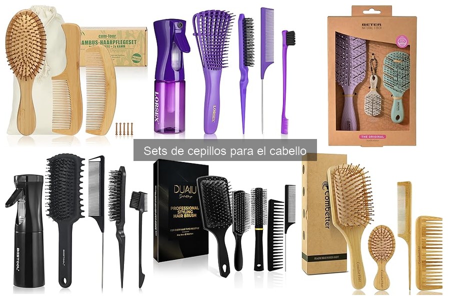 Cómo limpiar y mantener tus sets de cepillos para el cabello