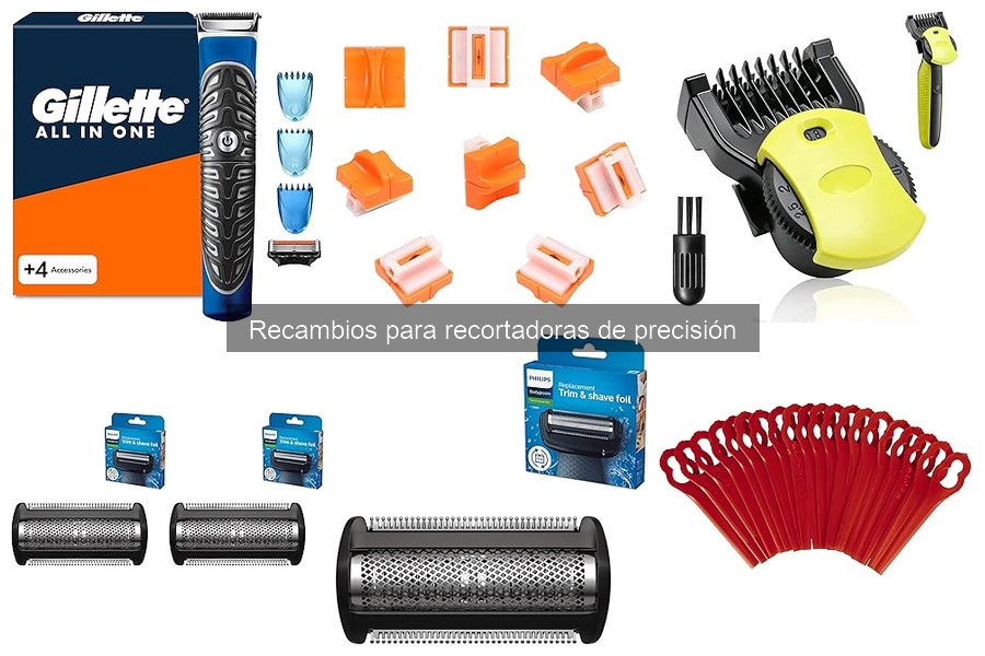 Cómo los recambios afectan el rendimiento de tu recortadora