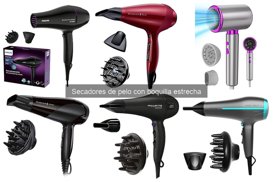 Cómo Mantener y Limpiar Secadores de Pelo con Boquilla Estrecha
