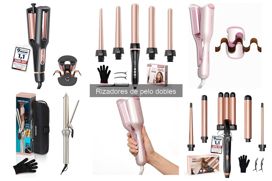 Cómo mantener y limpiar un rizador de pelo doble