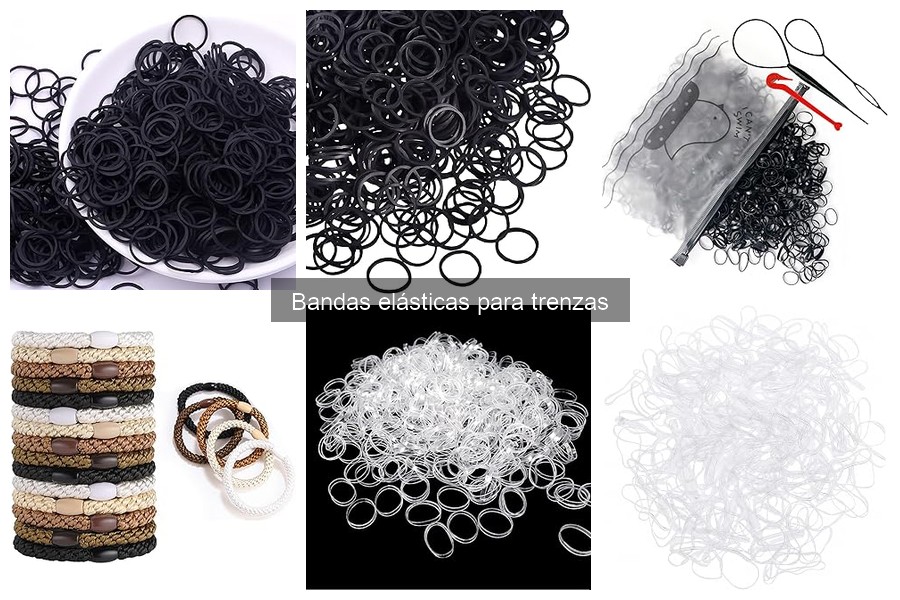 Cómo usar bandas elásticas para trenzas sin dañar el cabello