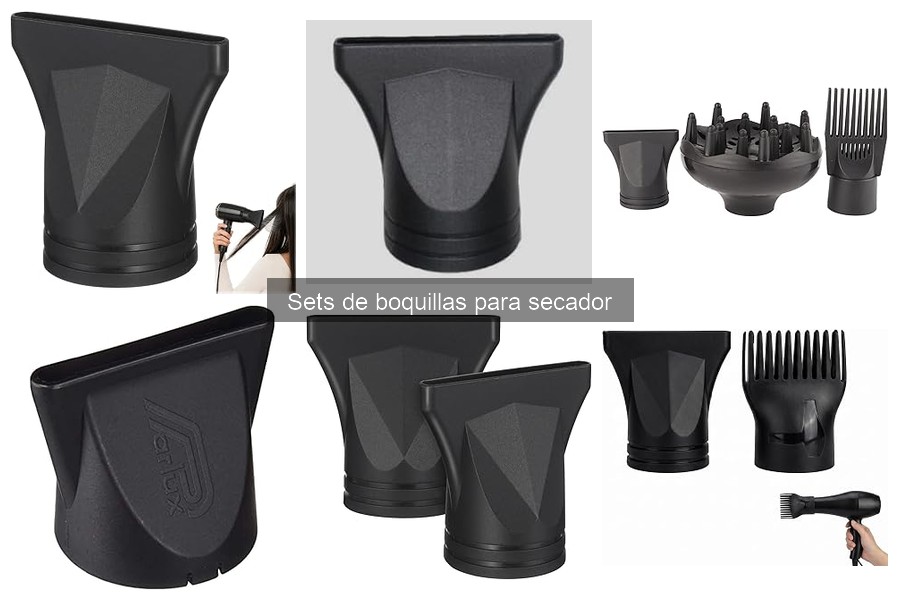 Cómo usar boquillas del secador para peinados perfectos