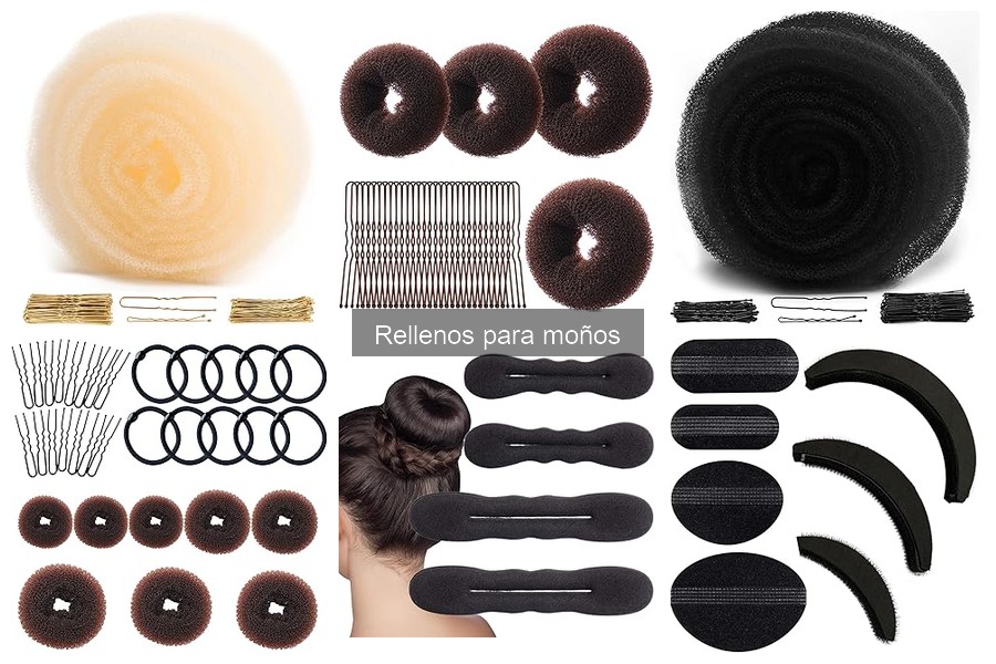 Cómo usar correctamente un relleno para moños en casa