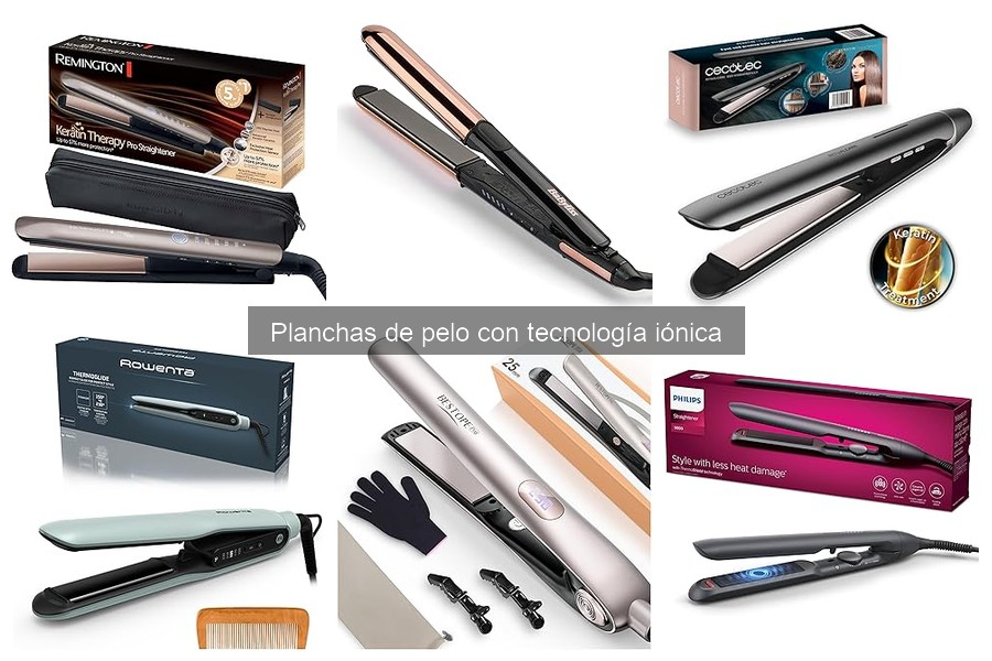 Cómo Usar Correctamente una Plancha de Pelo iónica