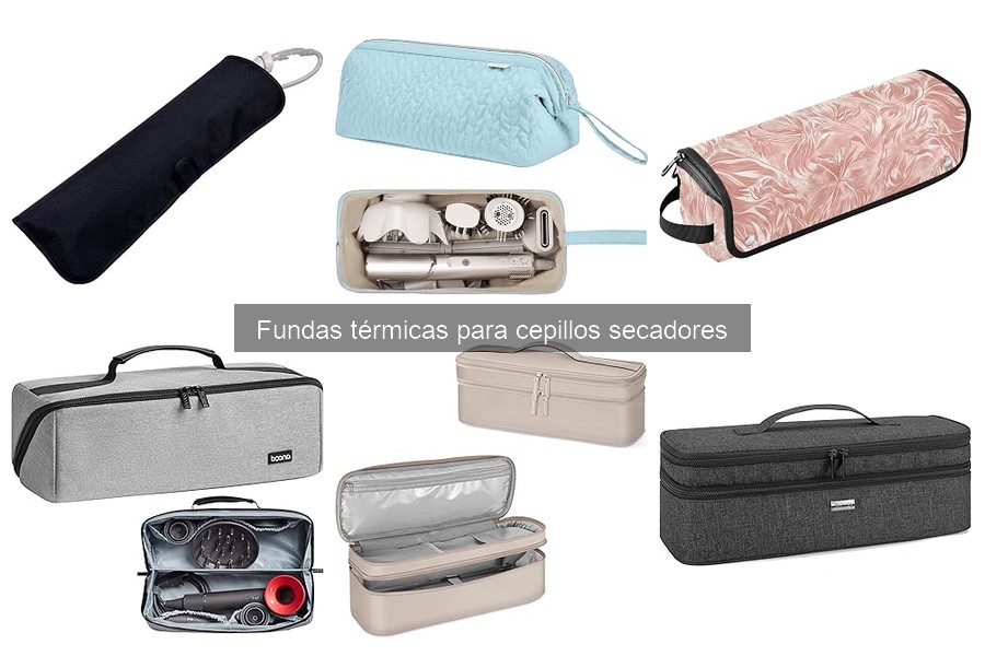 Cómo usar fundas térmicas para cepillos secadores correctamente