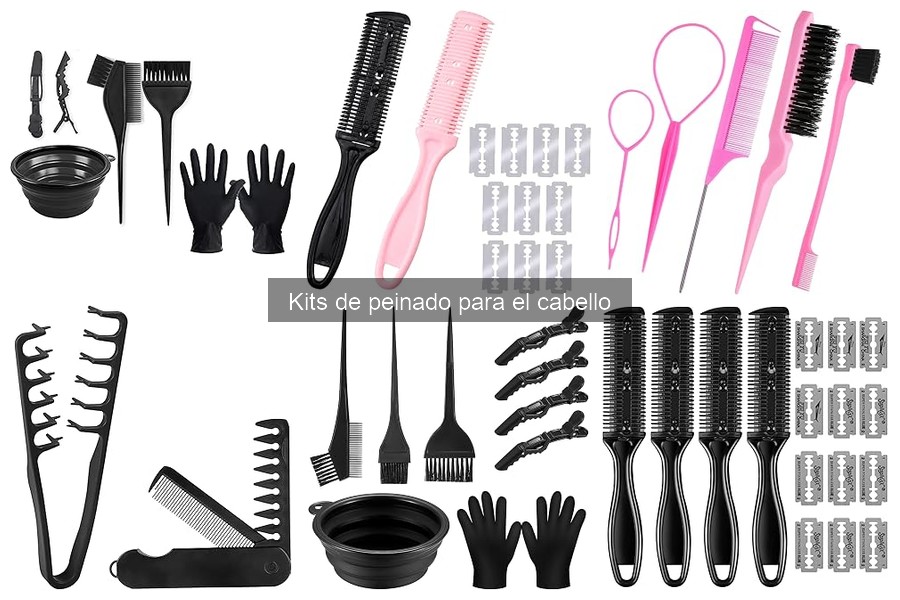 Cómo usar kits de peinado para estilos variados en casa