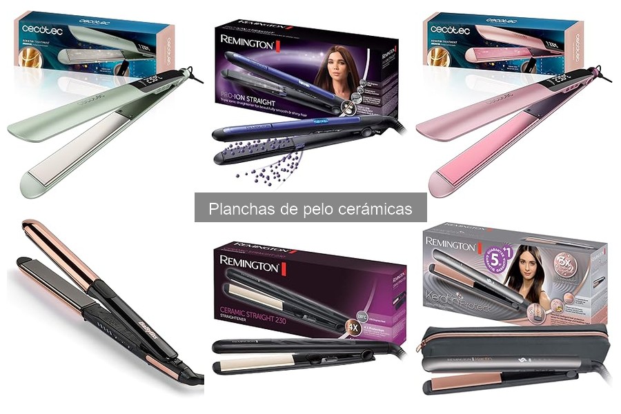 Cómo usar planchas de pelo cerámicas correctamente