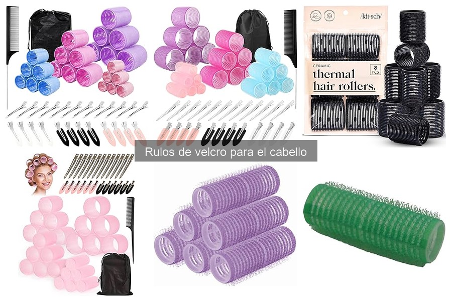 Cómo usar rulos de velcro para ondas perfectas