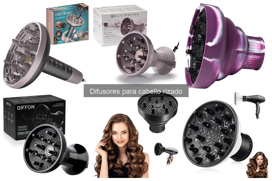 Cómo usar un difusor para cabello rizado correctamente