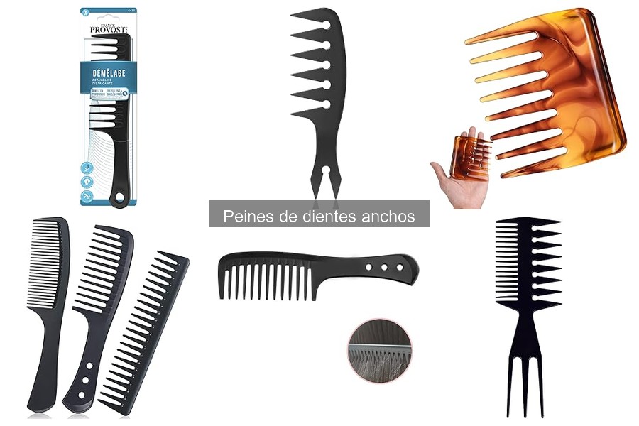 Cómo usar un peine de dientes anchos de forma efectiva