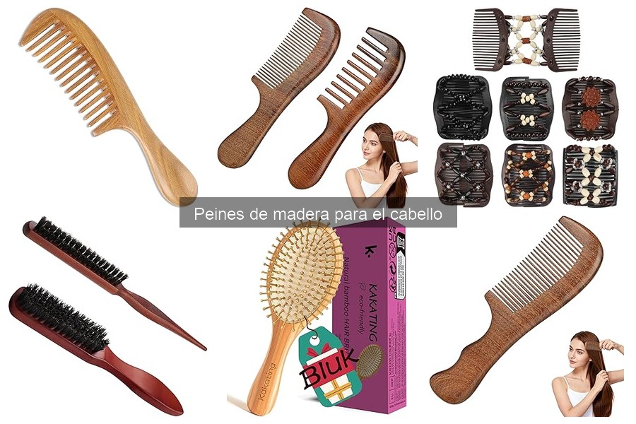 Cómo usar un peine de madera para desenredar el cabello