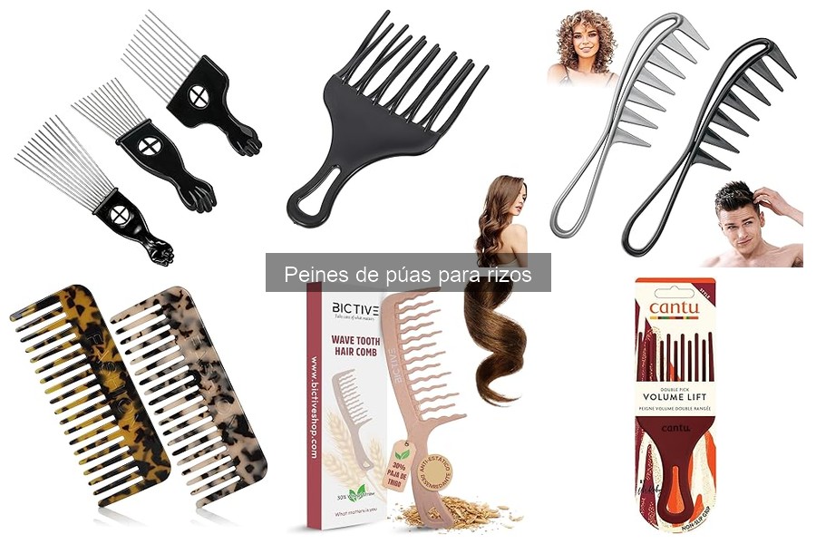 Cómo usar un peine de púas para rizos: guía práctica