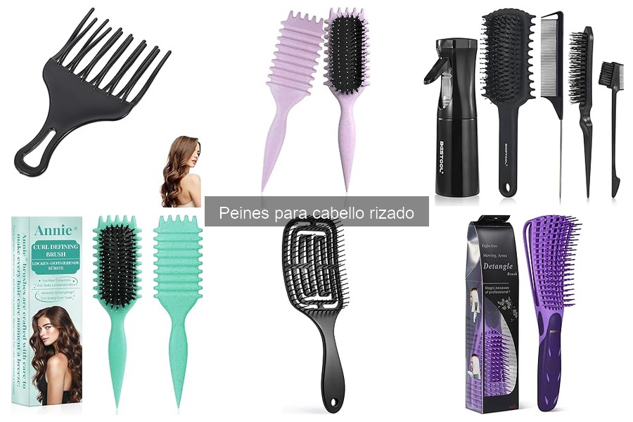 Cómo usar un peine para cabello rizado correctamente